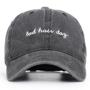 Bad Hair Day Vintage Washed Ponytail Cap
